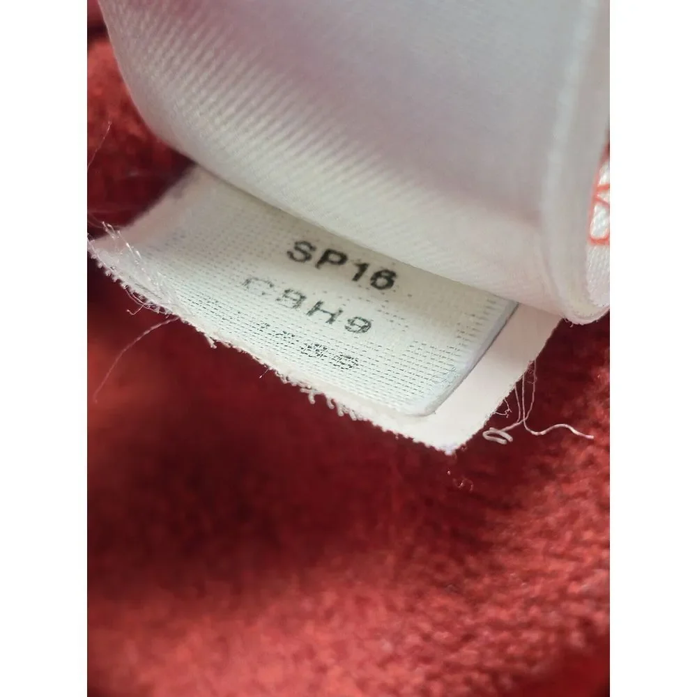 The‎ North Face Hoodie Men's Sz Large Mountain Athletics Pullover Red Sweatshirt